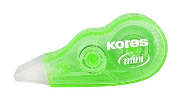 Korekčný roller, 4,2 mm x 3 m, KORES "Mini", mix farieb 3