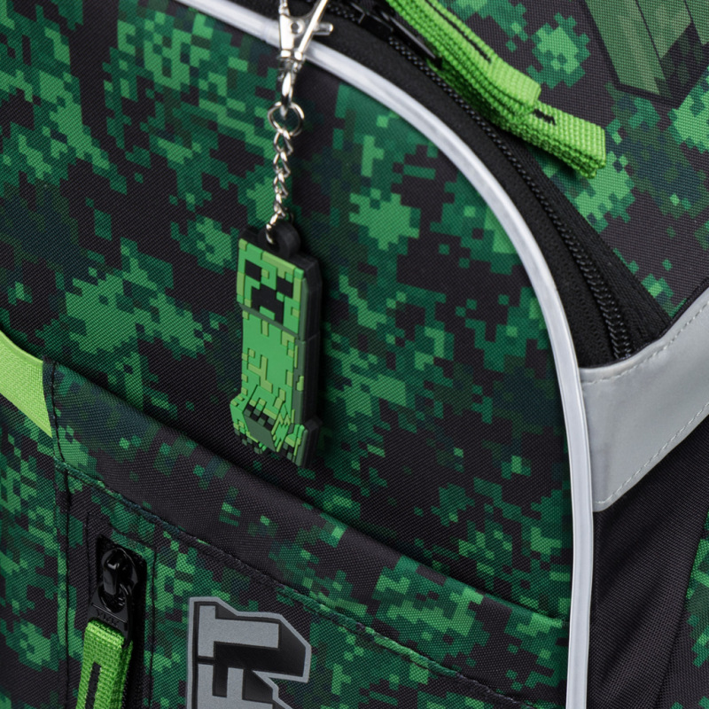 BAAGL Školská aktovka Zippy Plus Minecraft Boom 6