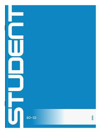 Zošit, A4, čistý, 32 listov, ICO "Student" 6