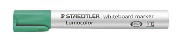Popisovač na table, 2 mm, kužeľový hrot, STAEDTLER "Lumocolor 351", zelený