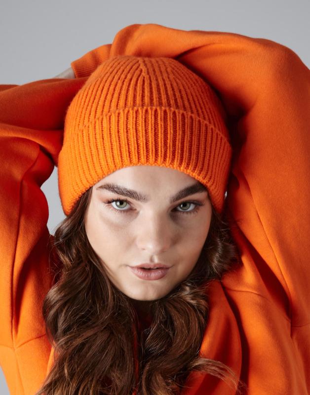 Čiapka Engineered Knit Ribbed Beanie