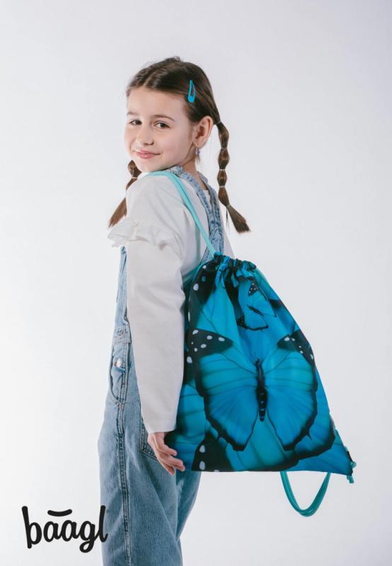 BAAGL Školské vrecko na obuv Butterfly 4