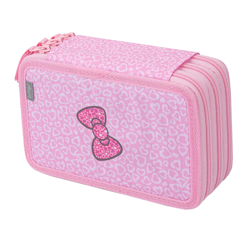 BAAGL Školský trojposchodový peračník Hello Kitty Sweet Leopard GRS 1
