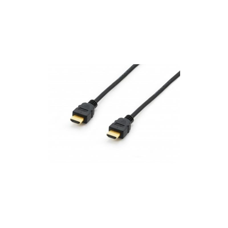 Kábel HDMI, pozlátený, 1,8 m, EQUIP