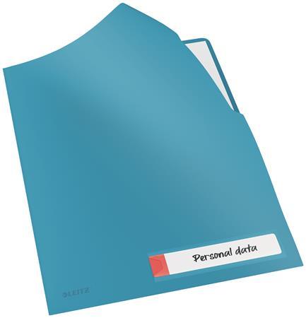 Euroobal, "L", A4, PP, LEITZ "Cosy Privacy", matná modrá 3