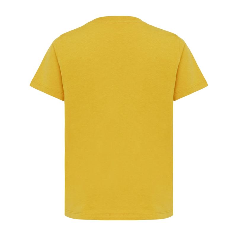 Detské tričko IQONIQ Koli z recykl. bavlny ochre yellow 13-14r (158-164cm) 2