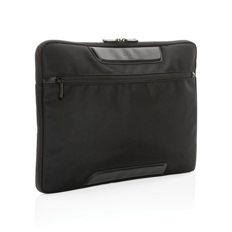 Swiss Peak obal na 15,6” notebook Voyager z RPET AWARE™ čierna 1