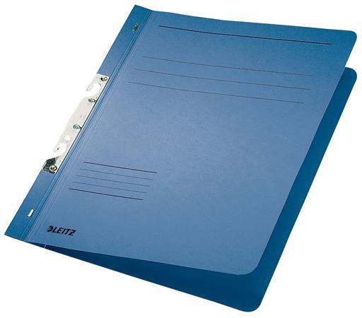 Rýchloviazač, kartónový, s kovovým mechanizmom, A4, LEITZ, modrý 1