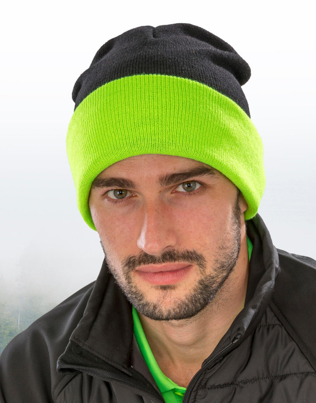 Čiapka Recycled Black Compass Beanie 1