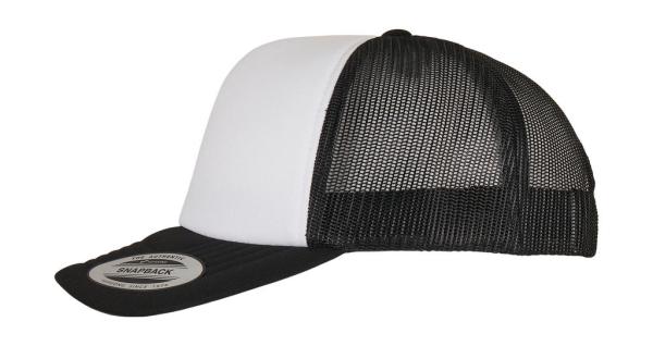 Classic Curved Foam Trucker šiltovka– White Front 1