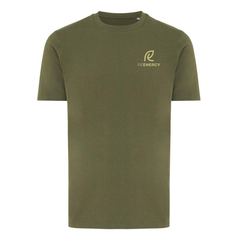 Tričko IQONIQ Brett z recykl. bavlny khaki XL 3