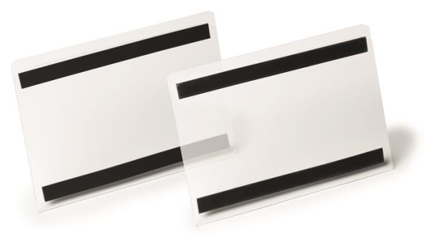 Logistické vrecko, magnetické, A5, hotizontálne, DURABLE "HARD COVER", priehľadné 2