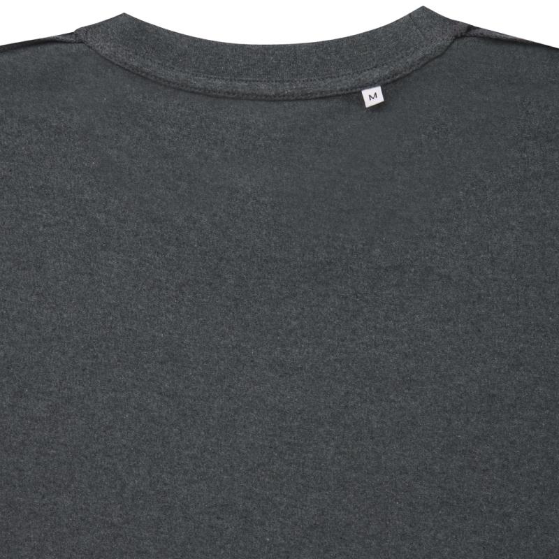 Nefarbené tričko IQONIQ Manuel z recykl. bavlny heather anthracite XL 5