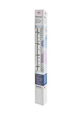 Rýchloviazacia lišta k špirálovej väzbe, A4, PVC, GBC "File Strips" 2