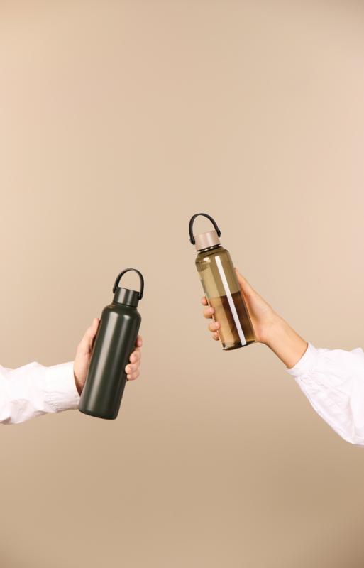 VINGA Baltimore RCS RPET fľaša 550 ml greige 11