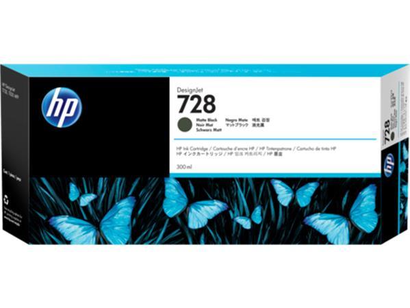 F9J68A náplň pre DesignJet T730, T830 tlačiarne, HP 728, matná čierna, 300ml 1