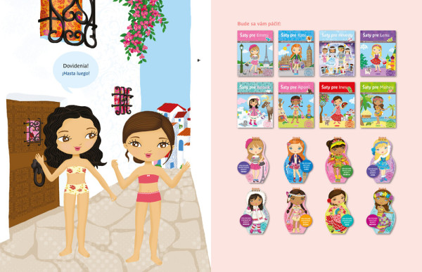 Šaty pre INES – Kniha samolepiek 3