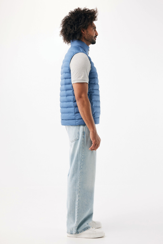 Pánska vesta IQONIQ Meru z recykl. polyesteru moon blue XXXL 5