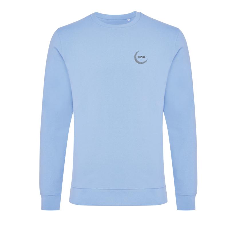 Mikina IQONIQ Zion z recykl. bavlny sky blue XXXL 4