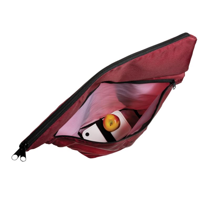Ľahký skladací batoh Dillon z RPET AWARE™ červená 5