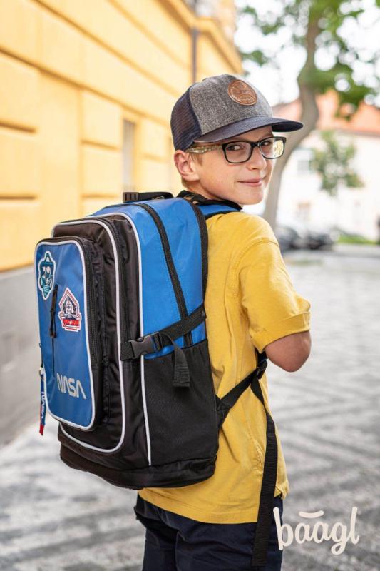 BAAGL SET 5 Cubic Nasa: batoh, penál, sáček, notes, peněženka 8