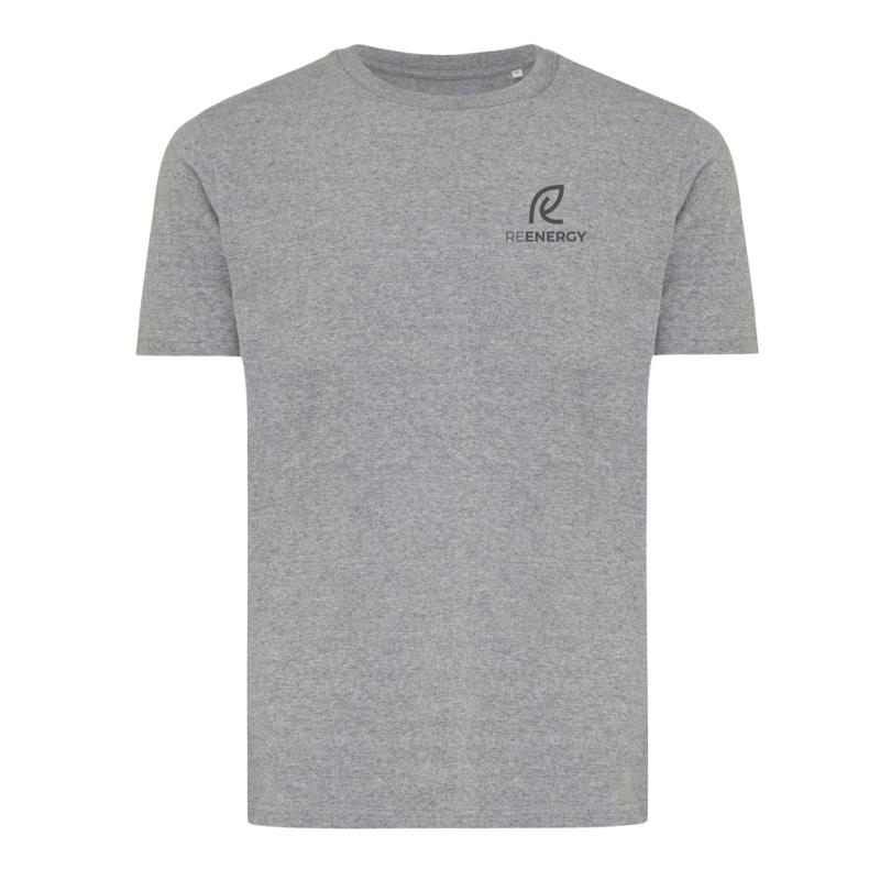 Tričko IQONIQ Brett z recykl. bavlny light heather anthracite XXL 3