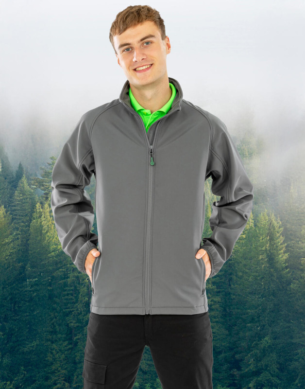 Pánska bunda Recycled Printable Softshell Jacket