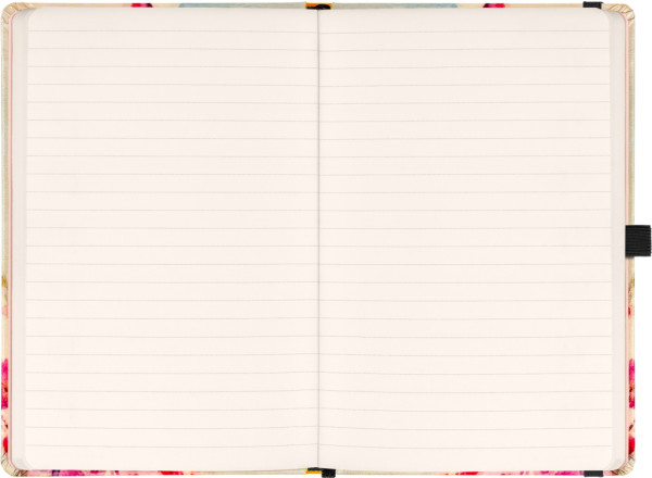 NOTIQUE Notes Vtáčiky – sakura Kateřiny Winterové, linajkovaný, 13 x 21 cm 1