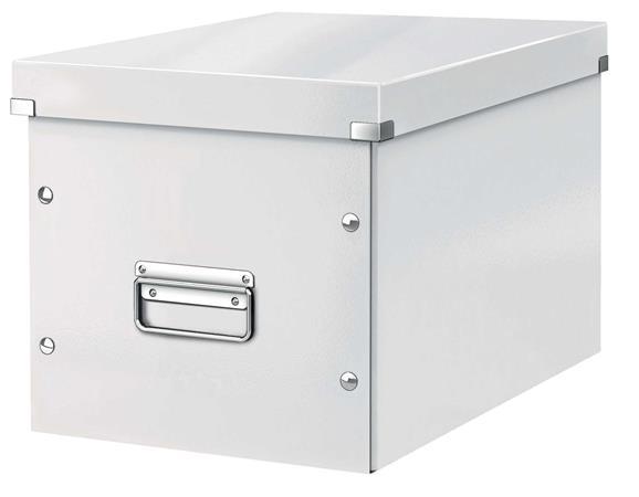 Odkladací box, veľkosť L, LEITZ "Click&Store", biela 1