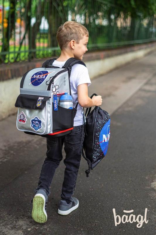 BAAGL SET 5 Zippy Nasa: aktovka, penál, sáček, desky, notes 14