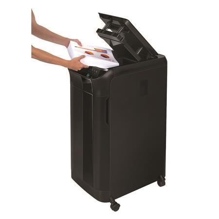 Skartovací stroj, mikro krížový rez, 600 listov, FELLOWES "AutoMax 600M", čierna 4