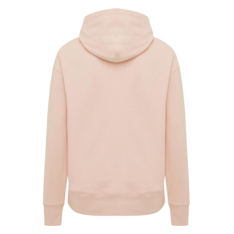 Mikina s kapucňou IQONIQ Yoho relaxed fit z recykl. bavlny peach nectar XXXL 2
