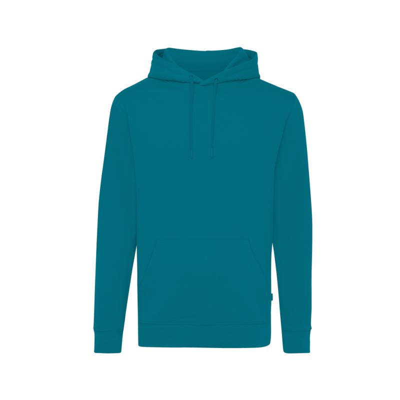 Mikina s kapucňou IQONIQ Jasper z recykl. bavlny verdigris XS 1