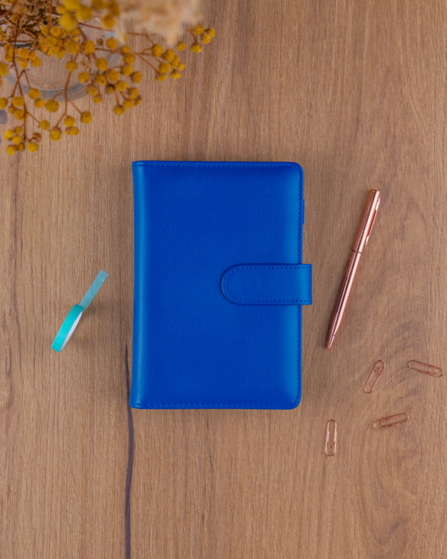 NOTIQUE Refill – Weekly Ring Bound Planner 2027, royal blue, 12,5 x 19 cm 2