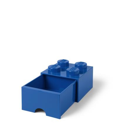 Úložný box, zásuvkový, LEGO "Brick", modrý 1