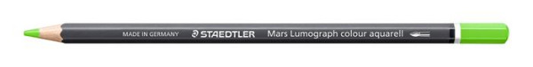 Akvarelová farebná ceruzka, šesťhranná, STAEDTLER "Mars® Lumograph® 104", prírodná zelená