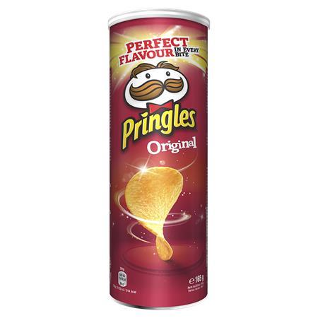 Chips, 165 g, PRINGLES, solené