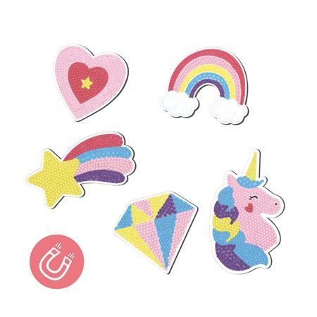 Diamantová mozaika, magnetická sada, APLI Kids „Craft Kit“ 2