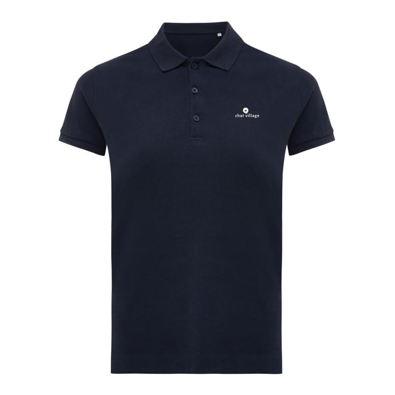Dámske polo tričko IQONIQ Yosemite z recykl. bavlny námornícka modrá XXXL 3