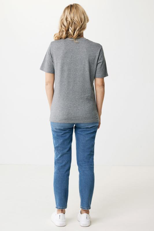 Ľahké tričko IQONIQ Sierra z recykl. bavlny light heather anthracite XXS 7