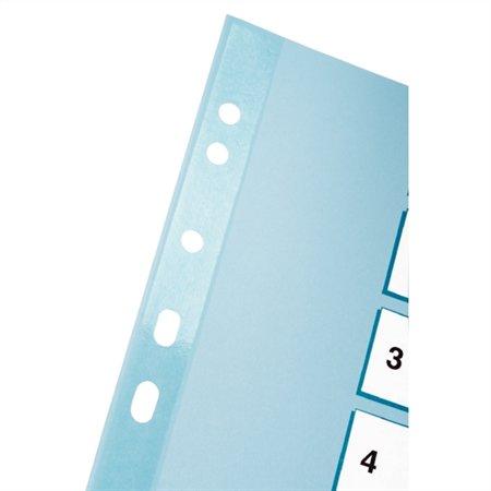 Register, kartón, A4, 1-10, ESSELTE "Mylar" 2