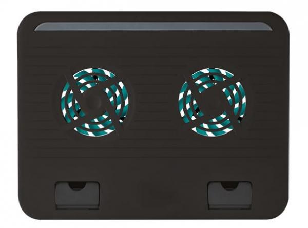 Stojan na notebook, s ventilátorom, USB, TRUST "Cyclone" 4
