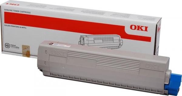 OKI C822 čierny toner, 7K