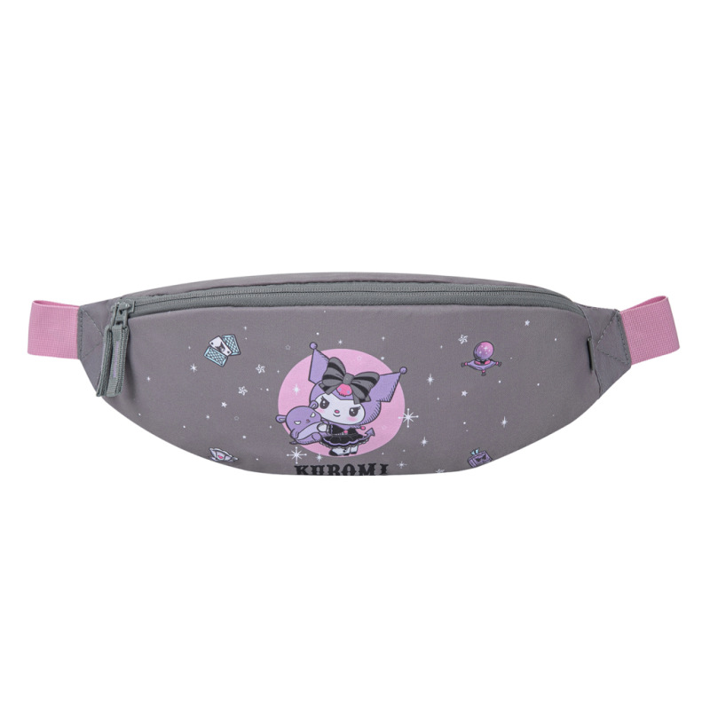 BAAGL SADA 5 Skate Kuromi Grey: batoh, peračník, športová taška, ľadvinka, obal na noteboo 12