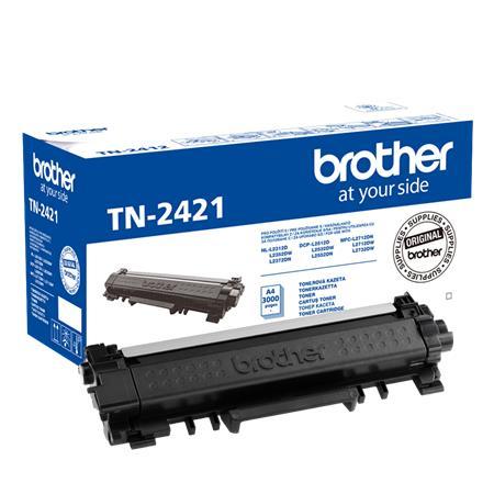 TN2421 toner k tlačiarňam MFC-L2712DN, MFCL2712DW, MFCL2732DW, BROTHER, čierny, 3k 1