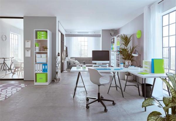 Špirálový zošit, A5, linajkový, 80 listov, LEITZ "Wow", modrá 6