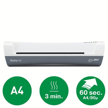 Laminovacia sada, A4, 80–125 mikrónov, LEITZ "iLam Home 4-in-1", biela 3