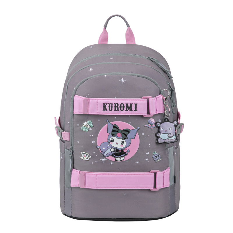 BAAGL SADA 5 Skate Kuromi Grey: batoh, peračník, športová taška, ľadvinka, obal na noteboo 1