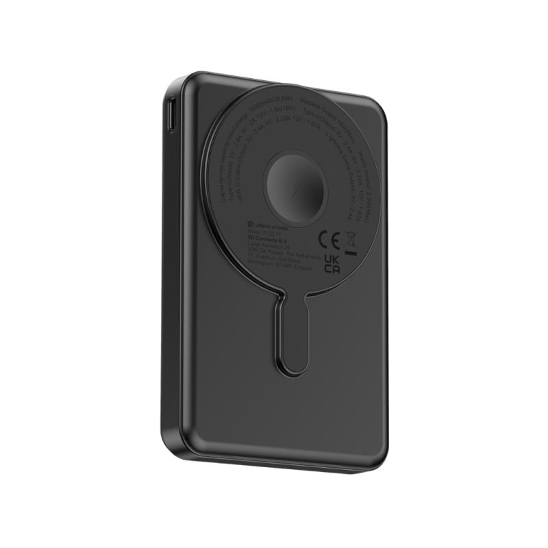 Magnetická powerbanka Urban Vitamín Delano 5v1 10000mAh 20W čierna