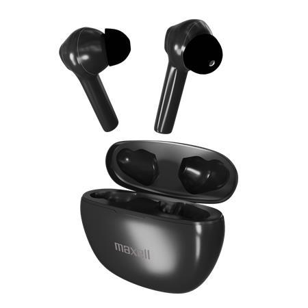 Slúchadlá, bezdrôtové, Bluetooth 5.3, s mikrofónom, MAXELL "Dynamic+", čierna 1